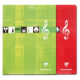 Cahier musique et chant 17x22 CLAIREFONTAINE 48 pages 90g