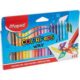 Crayon a cire wax en boite de 24 - MAPED