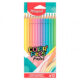 12 crayons de couleur Pastel MAPED Color'Peps