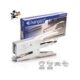 Kangaro Agrafeuse HP-435 Chromé Construction entièrement métallique,Enclume rotative