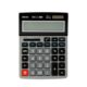 calculatrice de bureau DC700, métal / plastique, 15.4 x 20.9 x 4.1 cm, écran 12 chiffres, argent